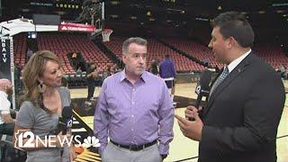 Phoenix Suns PA announcer Vince Marotta talks Game 2 against the Mavs