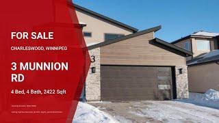 House For Sale at 3 Munnion Rd, Charleswood, Winnipeg