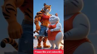 From Fat Cat to Fierce  . Her Story Is Inspiring!#cat #ytshorts #kitten #shortsfeed #cats #trending