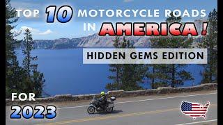 Best Motorcycle Roads in America | Hidden Gems Edition!