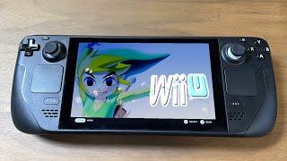 Steam Deck Wii U WUX file setup