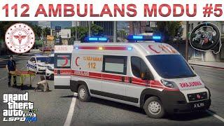 GTA 5 112 ACİL AMBULANS MODU #5 | FİAT DUCATO | LSPDFR