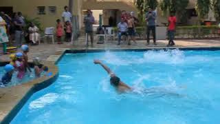 Swimming Competition  Freestyle At IUCAA