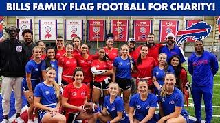 Bills Families Compete In Flag Football Challenge For Charity! | Buffalo Bills