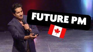 Sugar Sammy roasts the future PM of Canada  | Crowd work