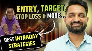 Only Intraday Strategy You Need As A Beginner | Live trading | Theta Gainers