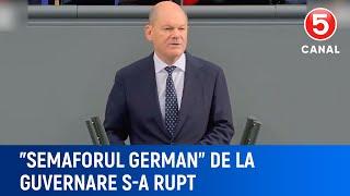 Semaforul german de la guvernare s-a rupt