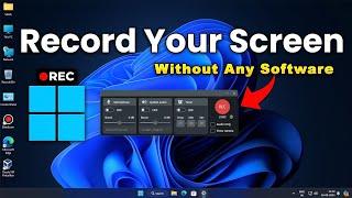 How to Record Screen On PC/Laptop 2025 | Windows In-Built Screen RecorderBest Screen Recorder