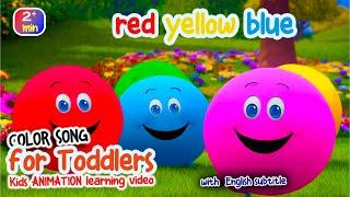 Color Song for Toddlers | Learn & Sing Along | MITV Online