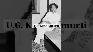 U.G. Krishnamurti - Your Separations & Demands