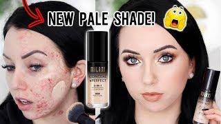 NEW SHADE! MILANI CONCEAL + PERFECT 2 in 1 Foundation {First Impression Review & Demo!}