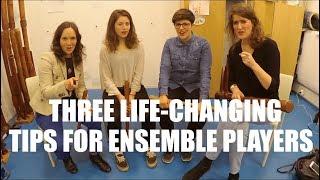 Episode 10: Three life-changing tips for ensemble players