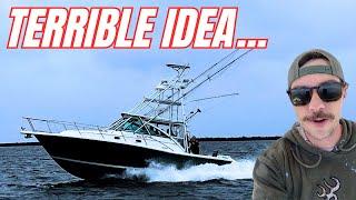 MAIDEN VOYAGE and I RAN OUT OF FUEL! | 2000 Pursuit 3400 Diesel with TWIN Volvo DIESEL Engines