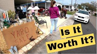 She Told Me To BUY AT MY OWN RISK From Her Garage Sale!