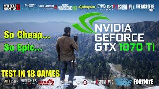 Nvidia GeForce GTX 1070 Ti - TEST IN 18 GAMES