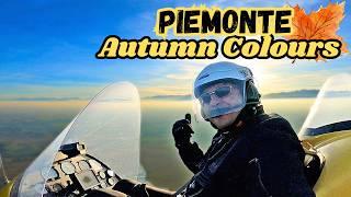 Gyrocoter Autogiro ELA07 - Magic Autumn Colours- Over Thermal Inversion & Foliage