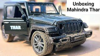 Mahindra Thar Unboxing | Diecast Model of Thar Jeep | Bajrang Wooden Toys #diecast #scalemodel