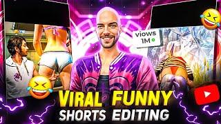 HOW TO MAKE FREE FIRE FUNNY SHORTS  / X 4 X 777‬  Funny Shorts Editing Tutorial In Capcut