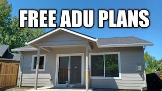 ADU PLANS for FREE