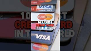 Top 10 Most Expensive Credit Cards in the World | Luxury Cards for the Elite! #shorts