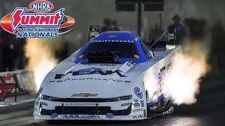 2023 NHRA Summit Nationals | Funny Car Night Qualifying Q1 | Norwalk, OH