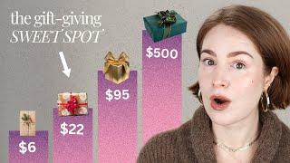 60 gifts in under 30 minutes IN ORDER from least expensive to most expensive!!!