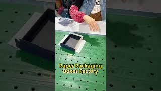 Paper packaging box factory