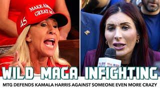 Marjorie Taylor Greene DEFENDS Kamala Harris Against Someone Even More Insane