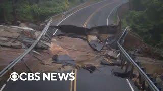 2 swept away by flooding in Connecticut, heavy rains slam Northeast