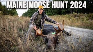 Quick Shot: The Fastest Moose Hunt You’ll Ever See! | Maine Moose Hunt 2024