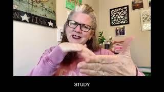 ASL sign for STUDY