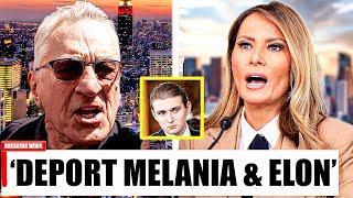 Robert De Niro SHREDS GOES BALLISTIC on Melania and Elon, Trump LOST