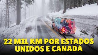 Uma jornada de 300 dias de motorhome pela América do Norte