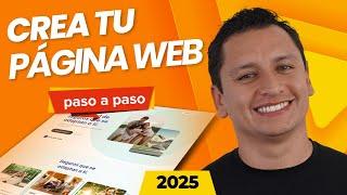 Como Crear Una Pagina Web Paso a Paso 2025 | Tutorial Desde Cero