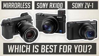 What is the best camera for YouTube / Travel ???  Sony ZV-1 & RX100 VII REVIEW vs DSLR/Mirrorless