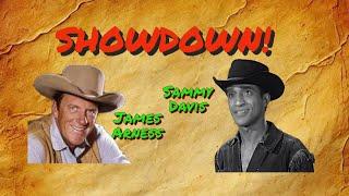 James Arness vs Sammy Davis! Who is faster? #fastdraw #westernmovies #fastestactor