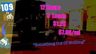 Walk-Through Of A Night Doing Amazon Relay | ALL Local Miles | Trucking Vlog