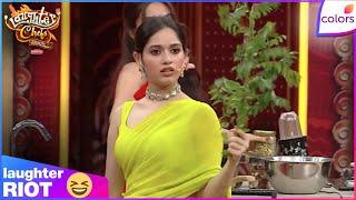 Laughter Chefs Unlimited Entertainment | Reem and Jannat do not know Tulsi leaf | Colors TV
