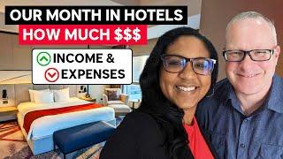 Our Month In Hotels - How Much Did It Cost: Retirement Travel Income & Expenses