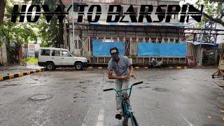 HOW TO BARSPIN | bmx tutorial  #Aryanbmx #barspin