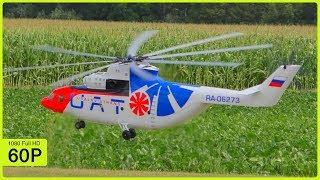 GIANT RC TURBINE EIGHT BLADE MIL MI-26 FIRST BIG FLIGHT DEMONSTRATION