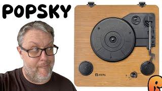 Popsky 3-Speed Turntable - Unboxing & Review!