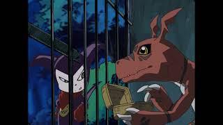 Impmon meets Guilmon for the first time