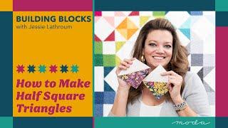 How to Make Half Square Triangles (HSTs) | Super Simple Two-at-a-Time Method