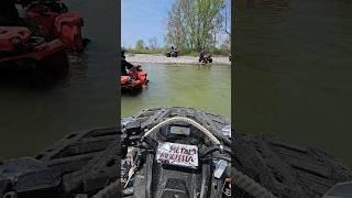 Nice day on atv's #ontario #adventures #2024 #atv #lake #water #exhaust #trailride #atvride #shorts