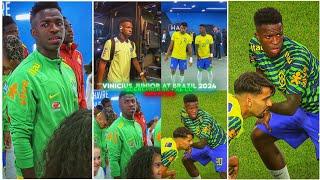 Vinicius Junior At Brazil 2024 / RARE CLIPS ● SCENEPACK 4K (With AE CC and TOPAZ)