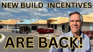 Lakewood Ranch | New Construction Incentives Return