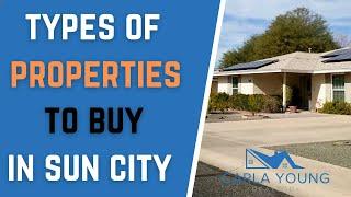 Types of Homes to Buy in Sun City, Arizona