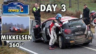 Central European Rally 2024 | Mikkelsen 360 - Yohan Rossel & Fourmaux Crash