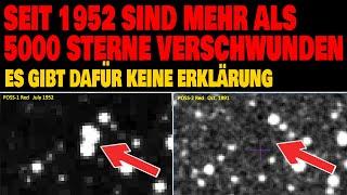 Seit 1952 sind mehr als 5000 Sterne verschwunden - Es gibt dafür keine Erklärung